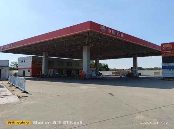 武汉中石油奓山加油站购入车客林洗车机